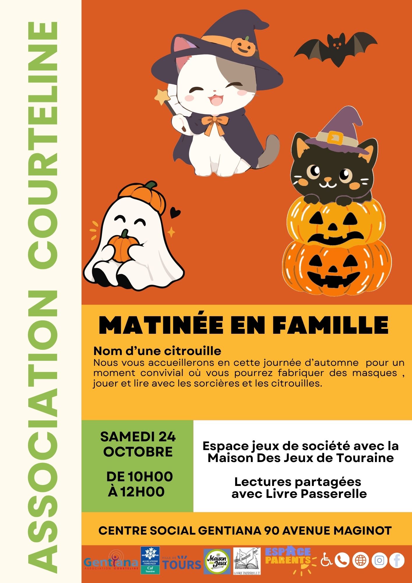 Tours nord - Matinée en famille @ Espace Gentiana | Tours | Centre-Val de Loire | France